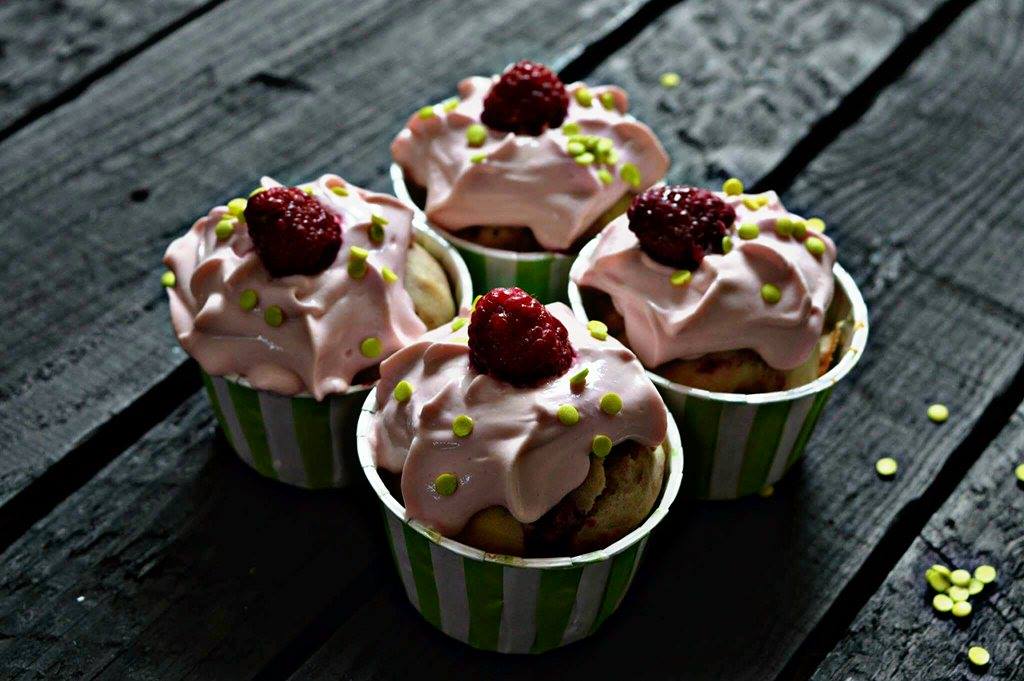 Himbeer-Cupcakes Cupcakes Backen Backblog Foodblog süßes 1