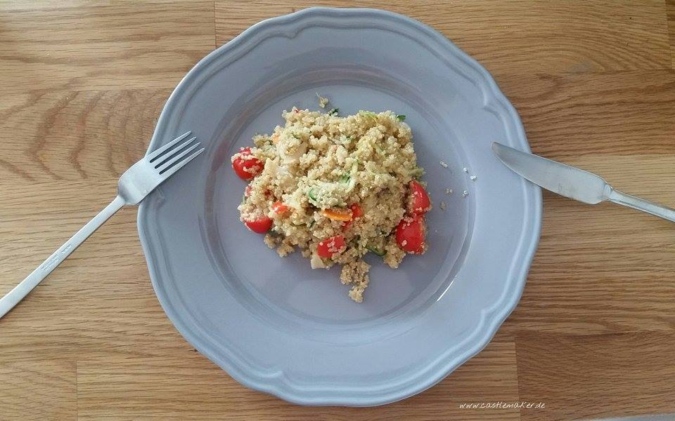 Quinoa Superfood Rezept Gemüsepfanne Foodblog