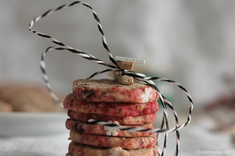 Cranberry-Schoko-Taler plaetzchen kekse weihnachtsbaeckerei rezept Castlemaker Lifestyle-Blog Foodblog aus Baden