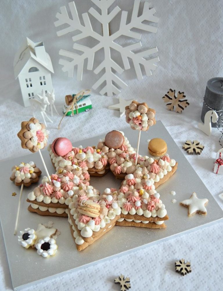 letter cake number cake sternenkuchen weihnachtstorte rezept salted caramelcreme marzipancreme Castlemaker Lifestyle-Blog Foodblog aus Baden