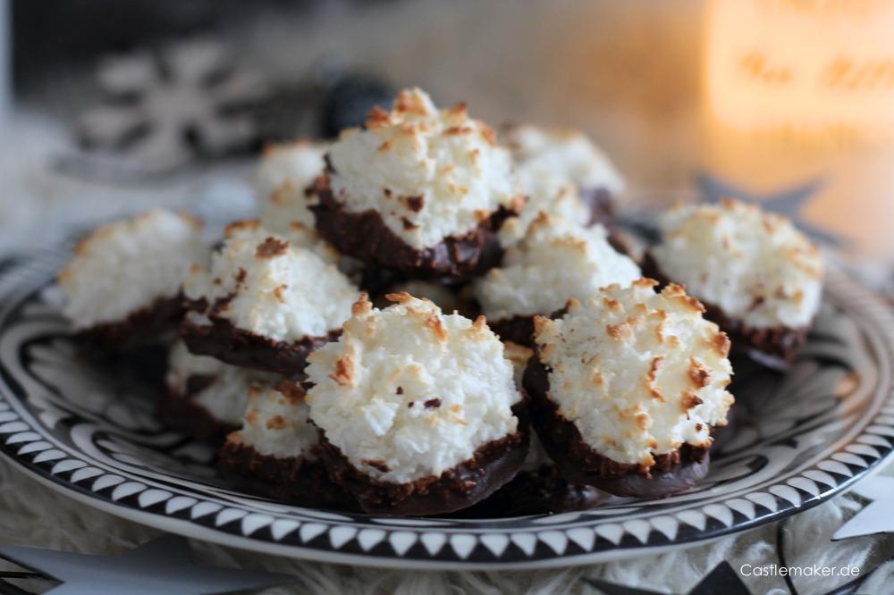 rezept kokosmakronen mit quark weihnachten plaetzchen Castlemaker Lifestyle-Blog Foodblog aus Baden