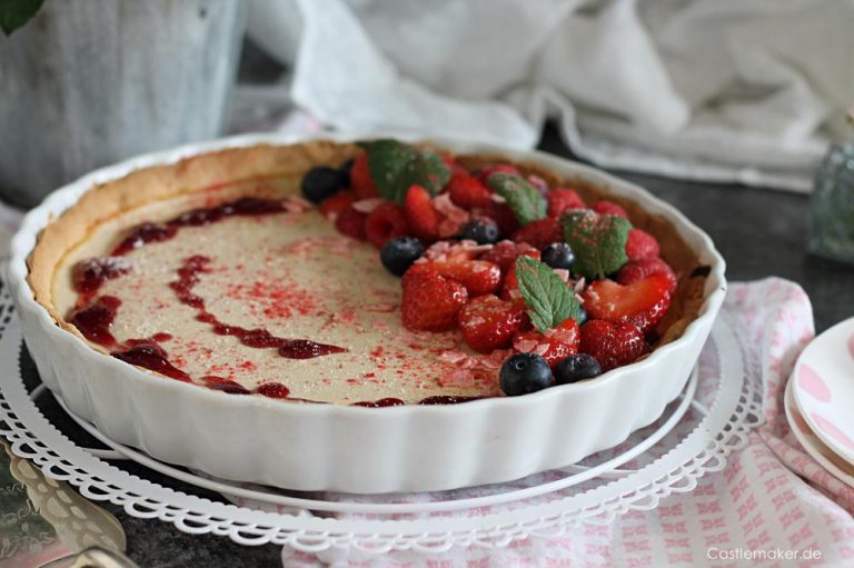 Super köstlicher Skyr-Käsekuchen mit Erdbeeren « Castlemaker Foodblog ...