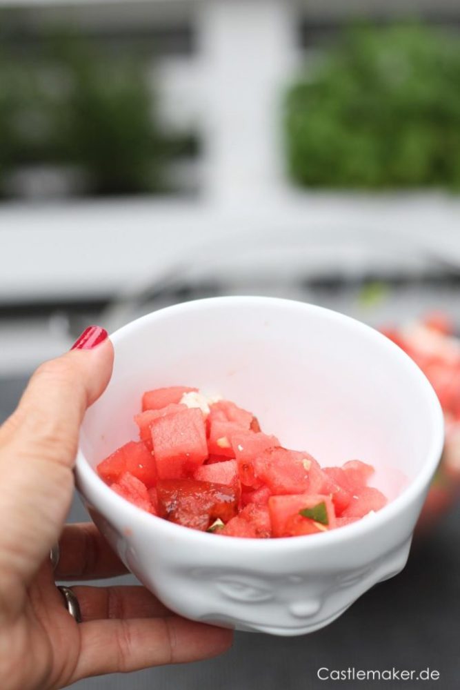 melonen-feta-salat mit minze sommersalat sommerhit partyrezepte castlemaker foodblog aus baden