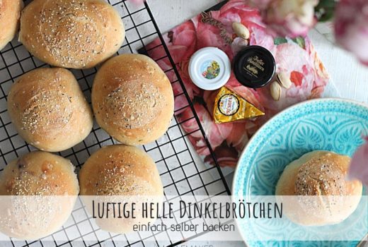 helle Dinkelbrötchen - super einfaches Rezept mit wenigen Zutaten castlemaker foodblog