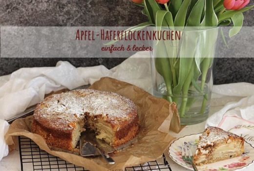 apfel-haferflockenkuchen rezept castlemaker foodblog