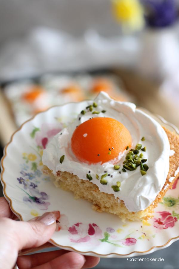 spiegeleikuchen osterkuchen pfirsichkuchen rezept castlemaker foodblog