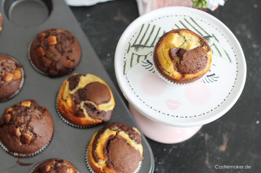 rezept kaesekuchenmuffins cheesecake muffins schokomuffins castlemaker foodblog