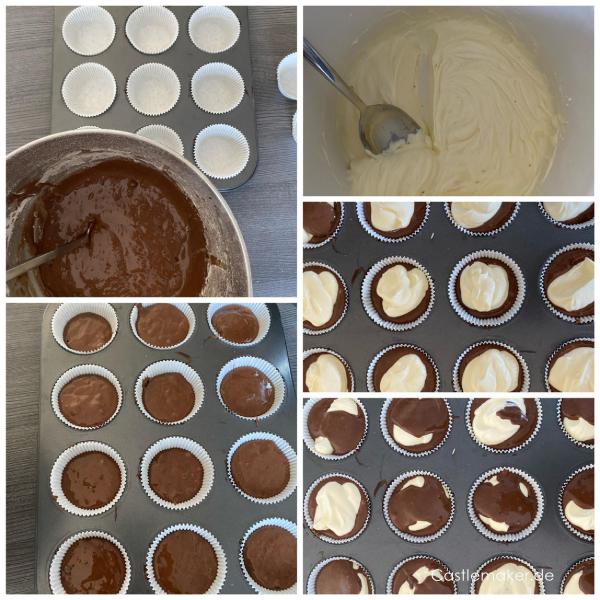 rezept kaesekuchenmuffins cheesecake muffins schokomuffins castlemaker foodblog