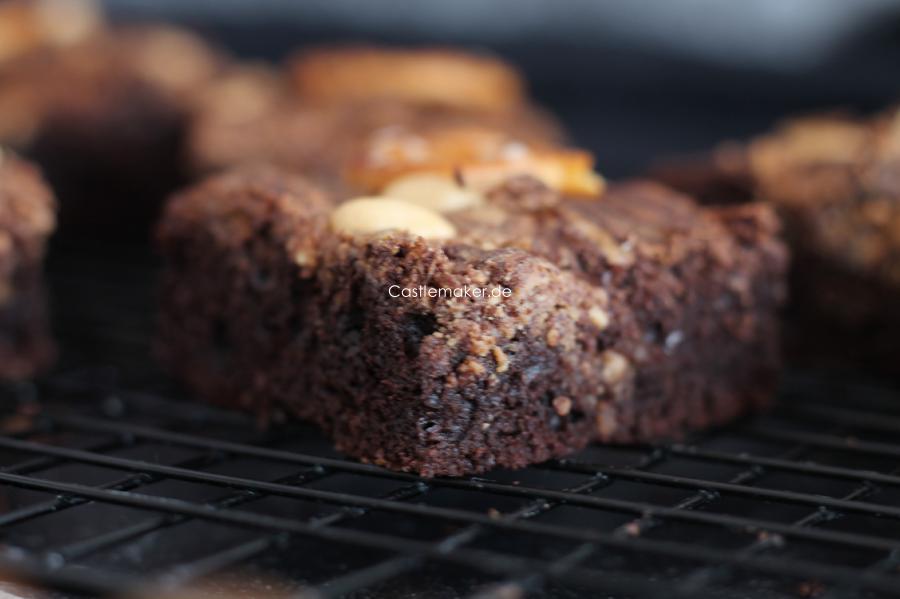 saftige erdnussbutter-brownies rezept castlemaker foodblog