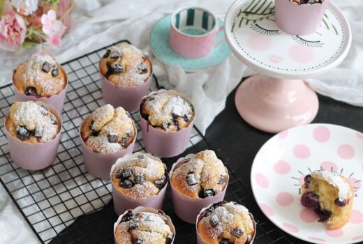 saftige blaubeer-joghurtmuffins heidelbeermuffins castlemaker foodblog schwarzwald